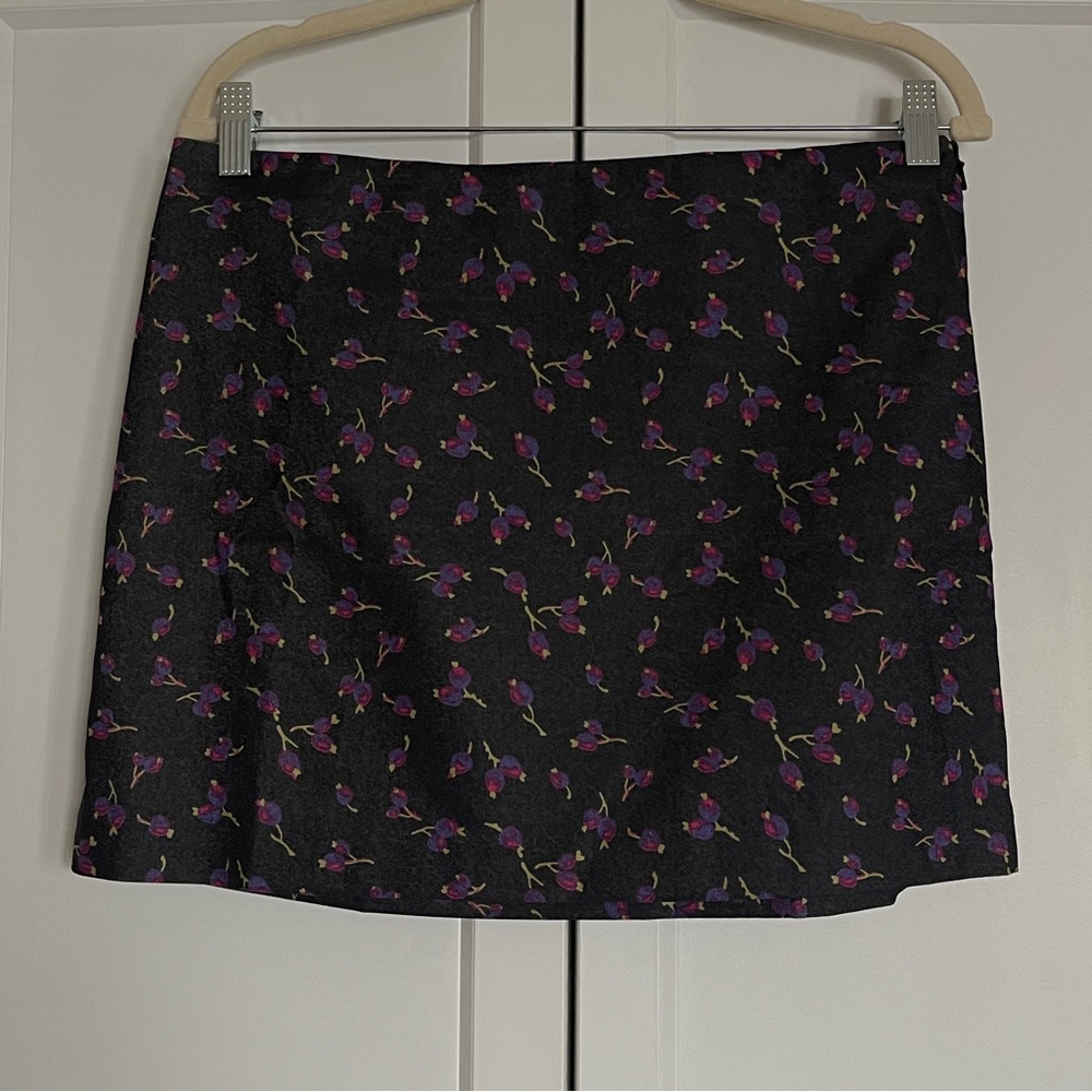 Blueberry Express Y2K Mini Skirt Medium 7/8– Vintage Flirty Fit - Picture 9 of 12